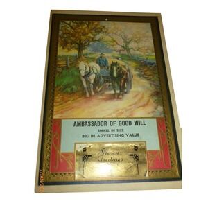 Vintage Merit Calendars Series 600 1942 1938 Advertising Sample Album